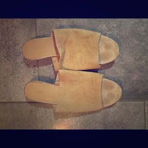 Vince sandals suede